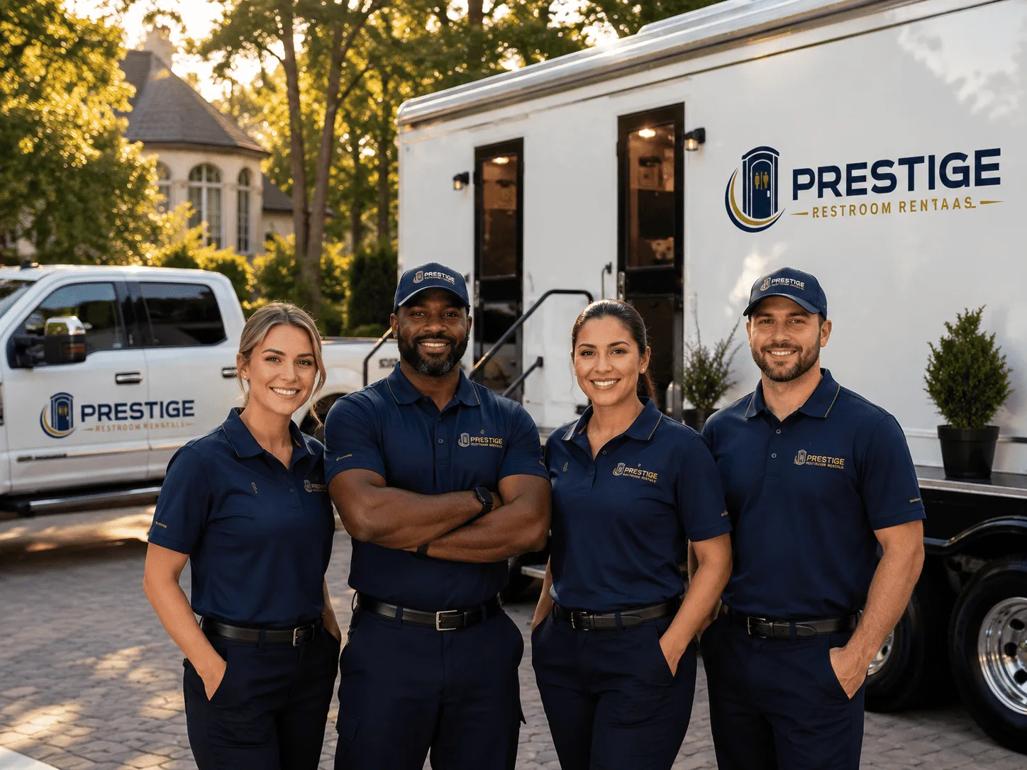 Trusted Luxury Portable Restrooms company in Lupton, MI